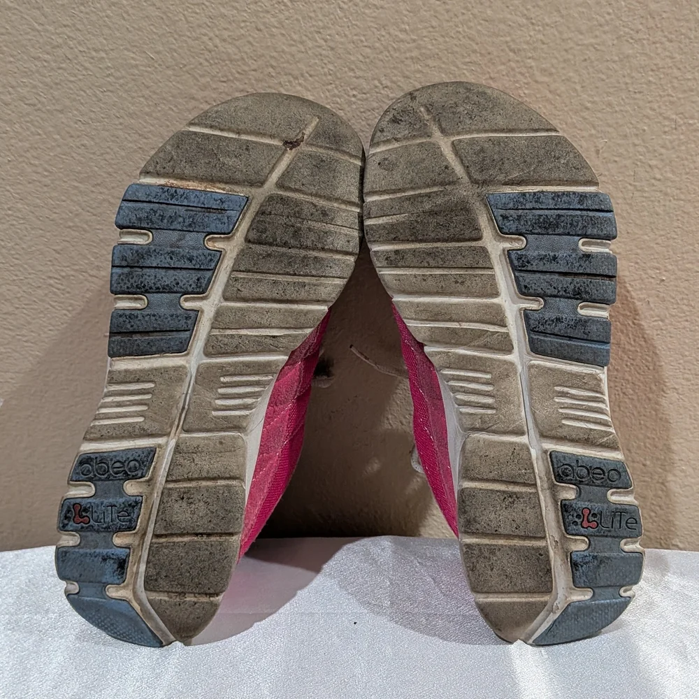 Abeo Lite Women's Walking Shoes Pink Size 8 Medium‎ Pre-Owned